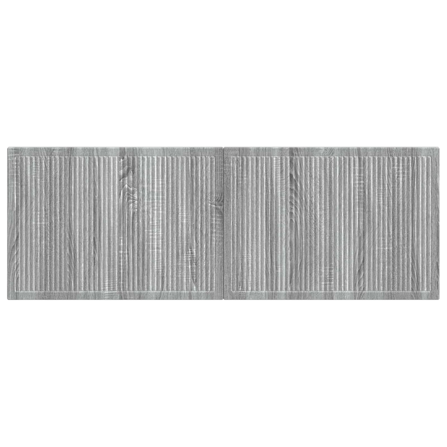 vidaXL Wall-Mounted Headboard EDE Grey Sonoma Engineered Wood 3