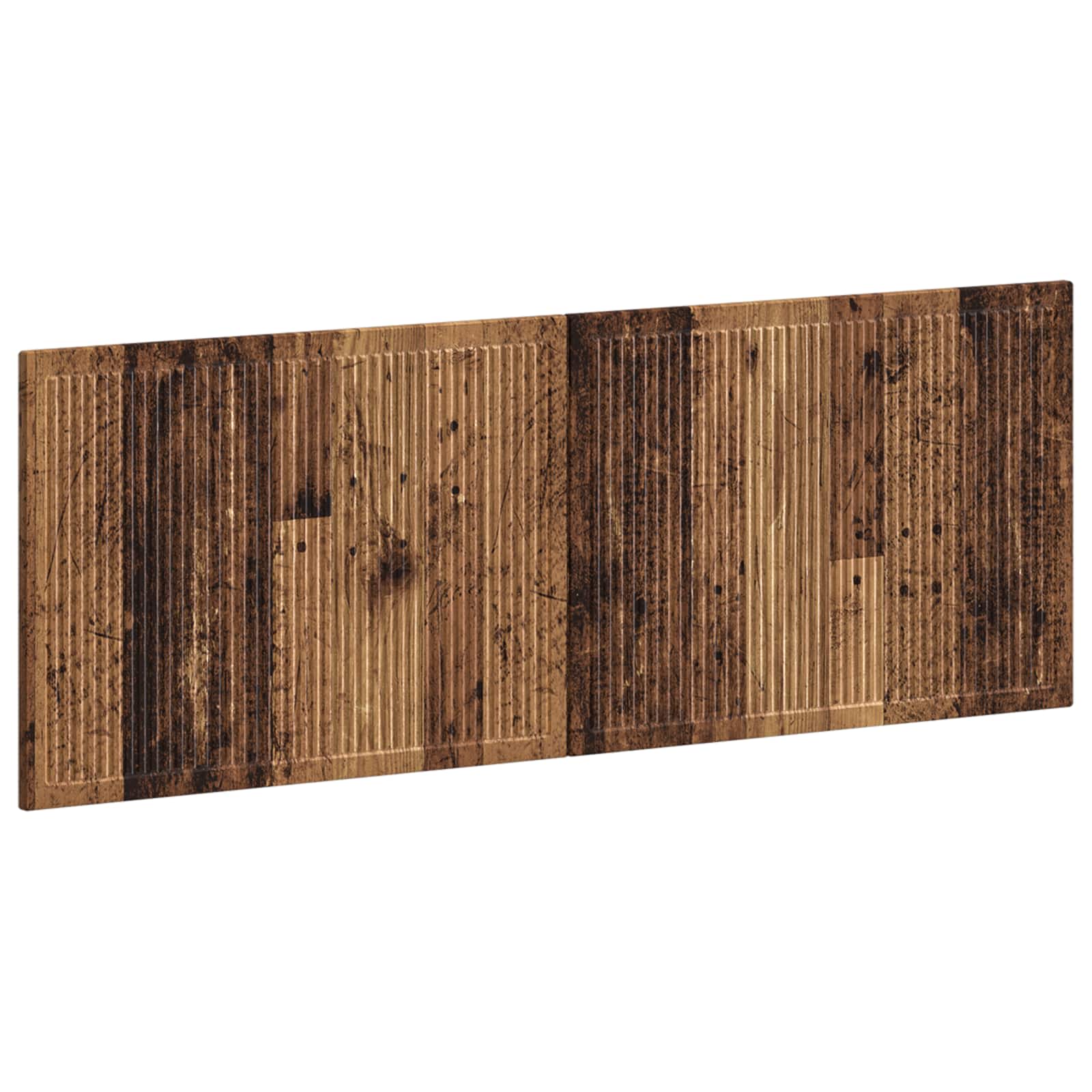 vidaXL Wall-Mounted Headboard EDE Old Wood Engineered Wood 2