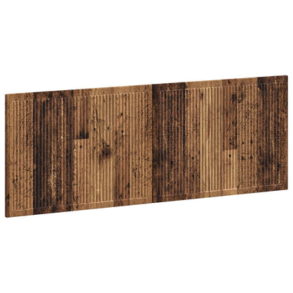 vidaXL Wall-Mounted Headboard EDE Old Wood Engineered Wood 2