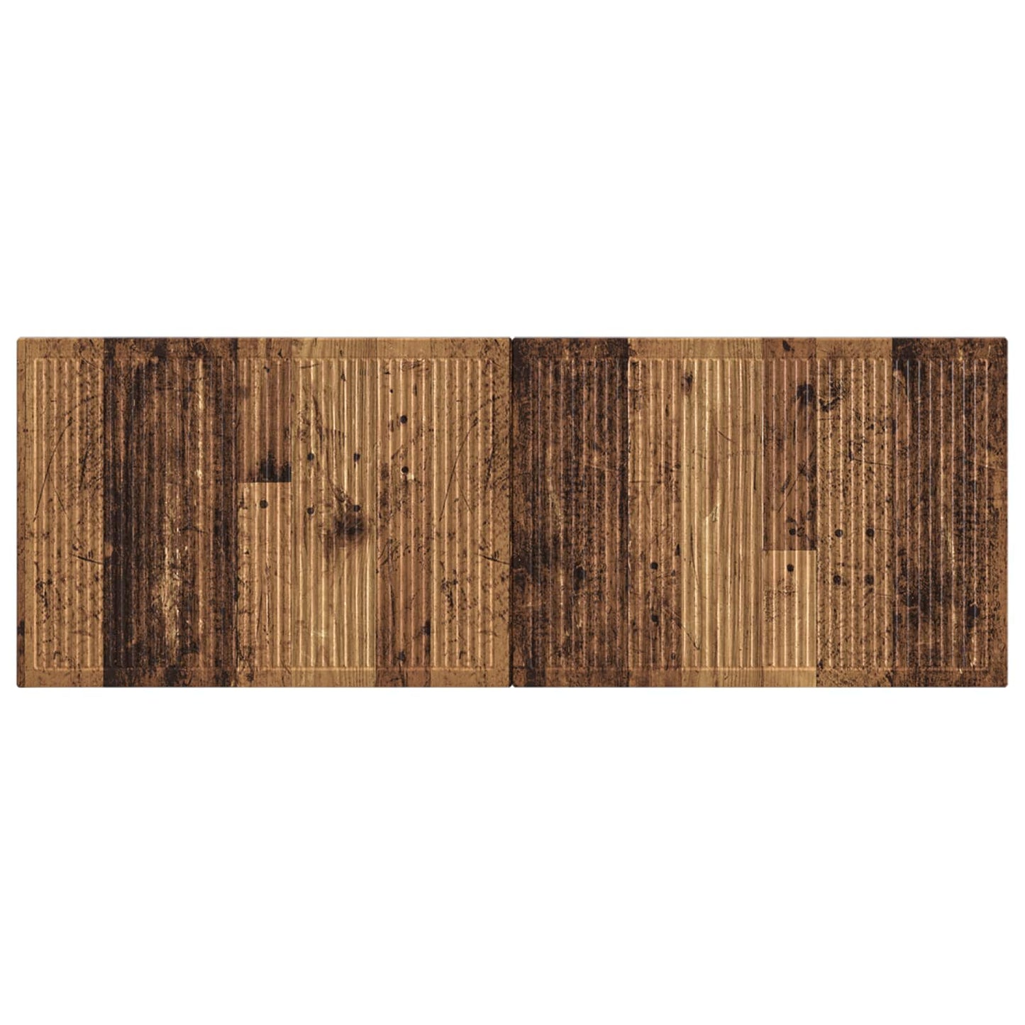 vidaXL Wall-Mounted Headboard EDE Old Wood Engineered Wood 3