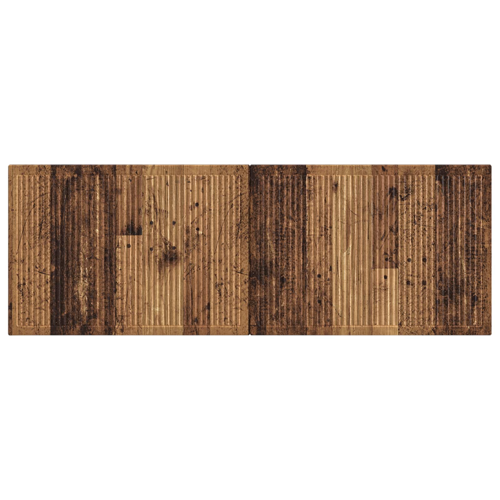 vidaXL Wall-Mounted Headboard EDE Old Wood Engineered Wood 3