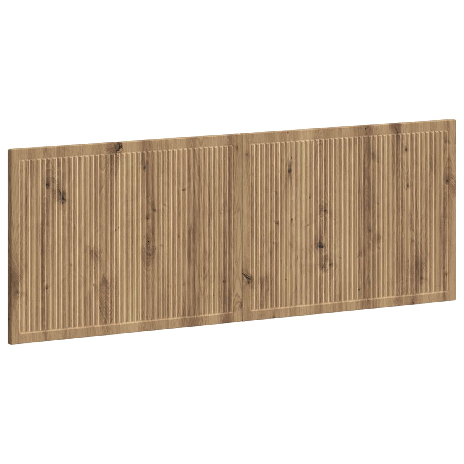 vidaXL Wall-Mounted Headboard EDE Artisan Oak Engineered Wood 2