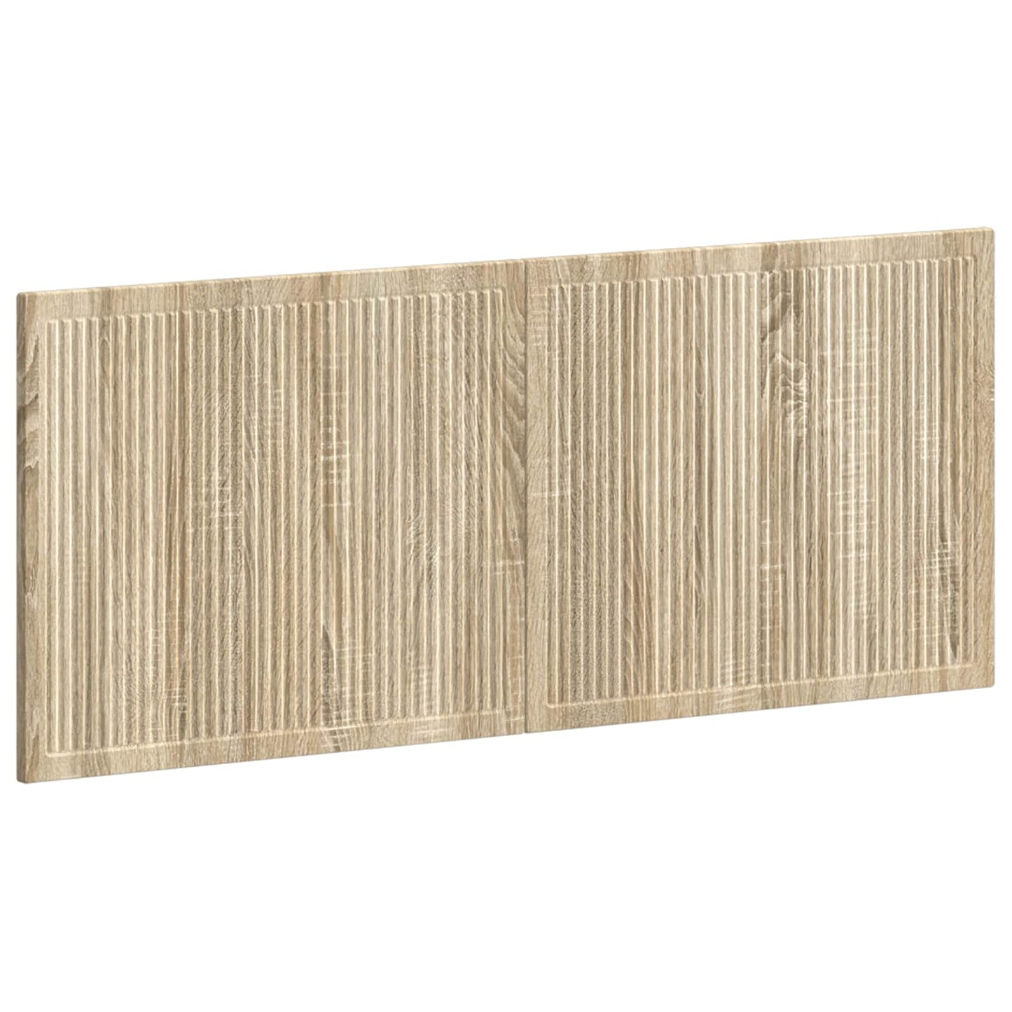 vidaXL Wall-Mounted Headboard EDE Sonoma Oak Engineered Wood 2