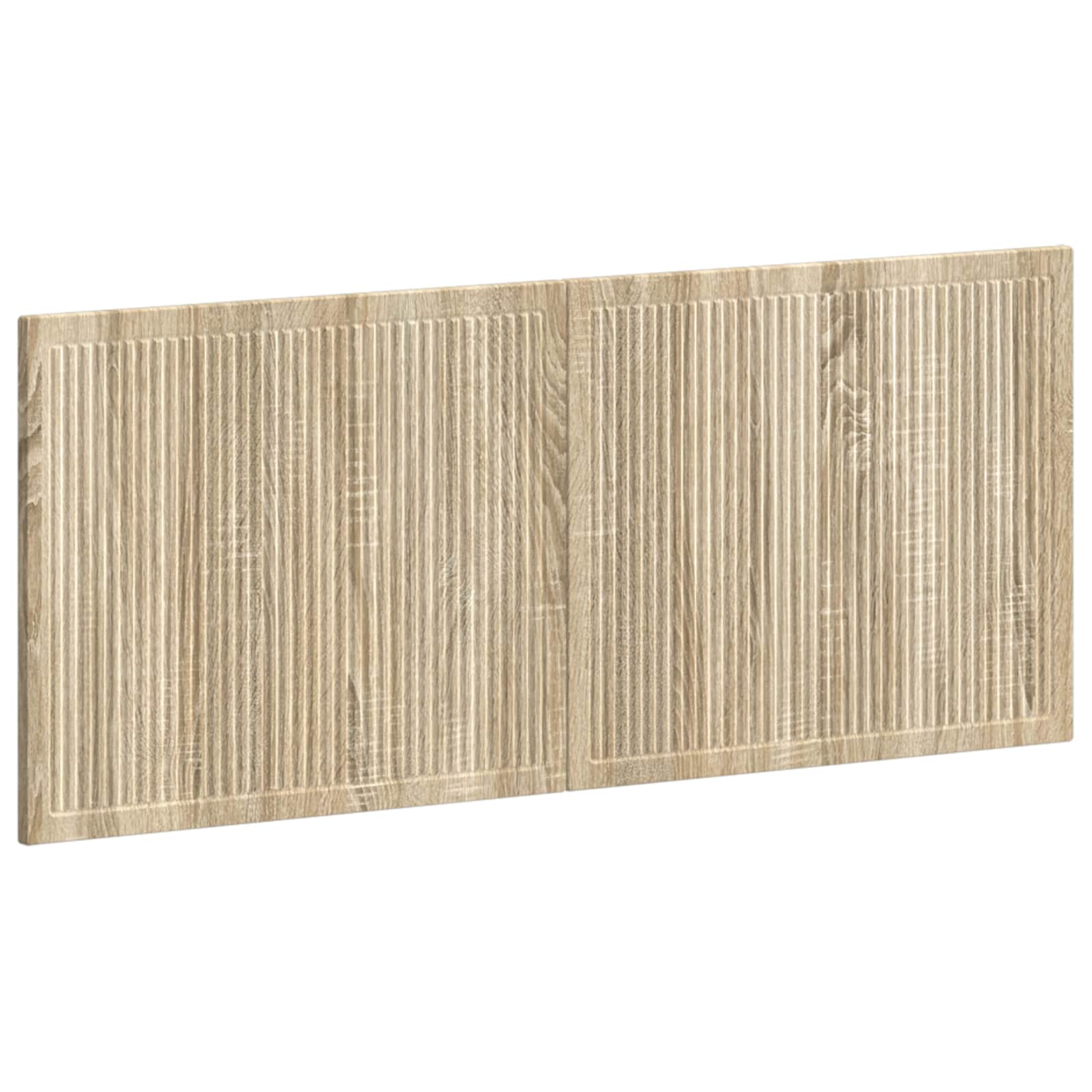 vidaXL Wall-Mounted Headboard EDE Sonoma Oak Engineered Wood 2