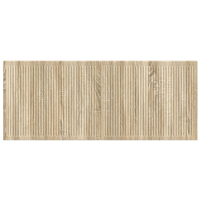 vidaXL Wall-Mounted Headboard EDE Sonoma Oak Engineered Wood 3