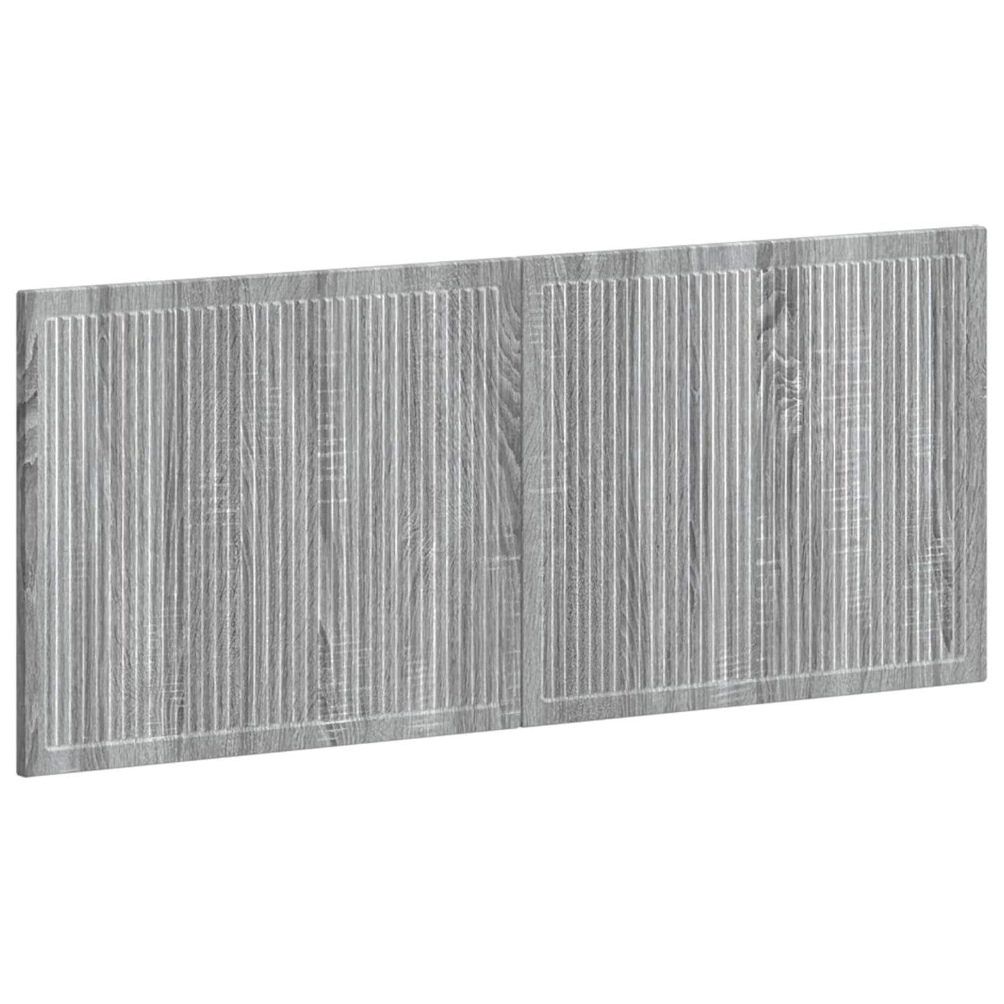 vidaXL Wall-Mounted Headboard EDE Grey Sonoma Engineered Wood 2