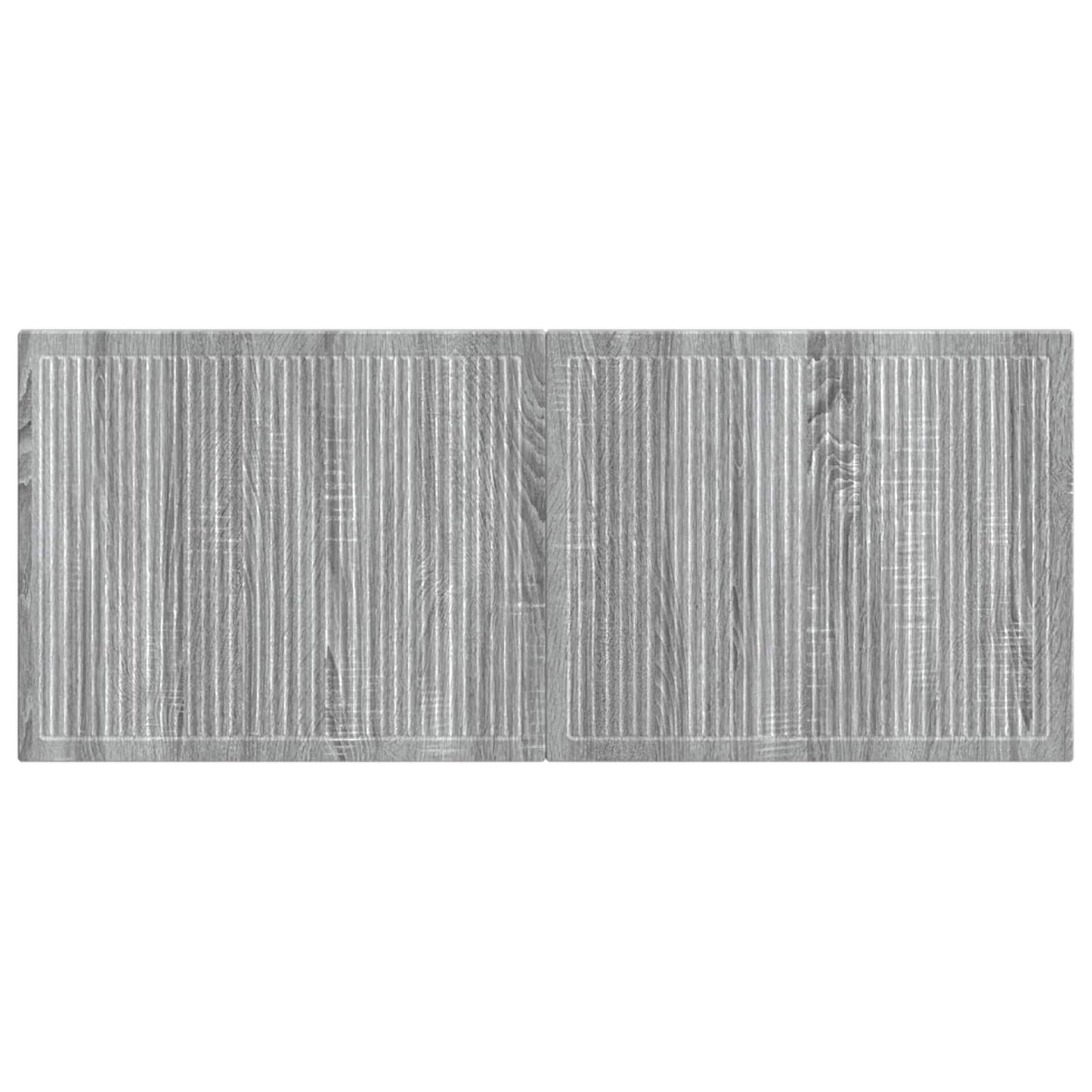vidaXL Wall-Mounted Headboard EDE Grey Sonoma Engineered Wood 3