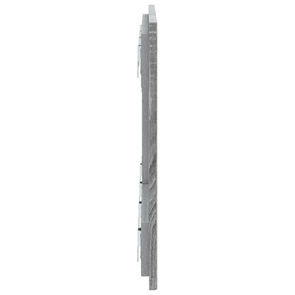 vidaXL Wall-Mounted Headboard EDE Grey Sonoma Engineered Wood 4