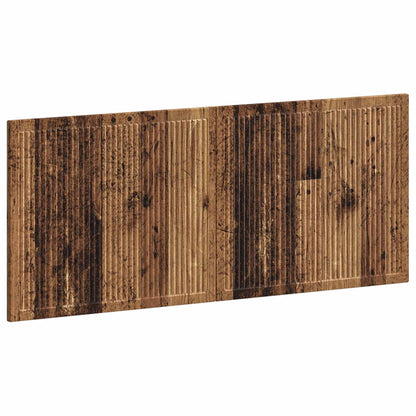 vidaXL Wall-Mounted Headboard EDE Old Wood Engineered Wood 2