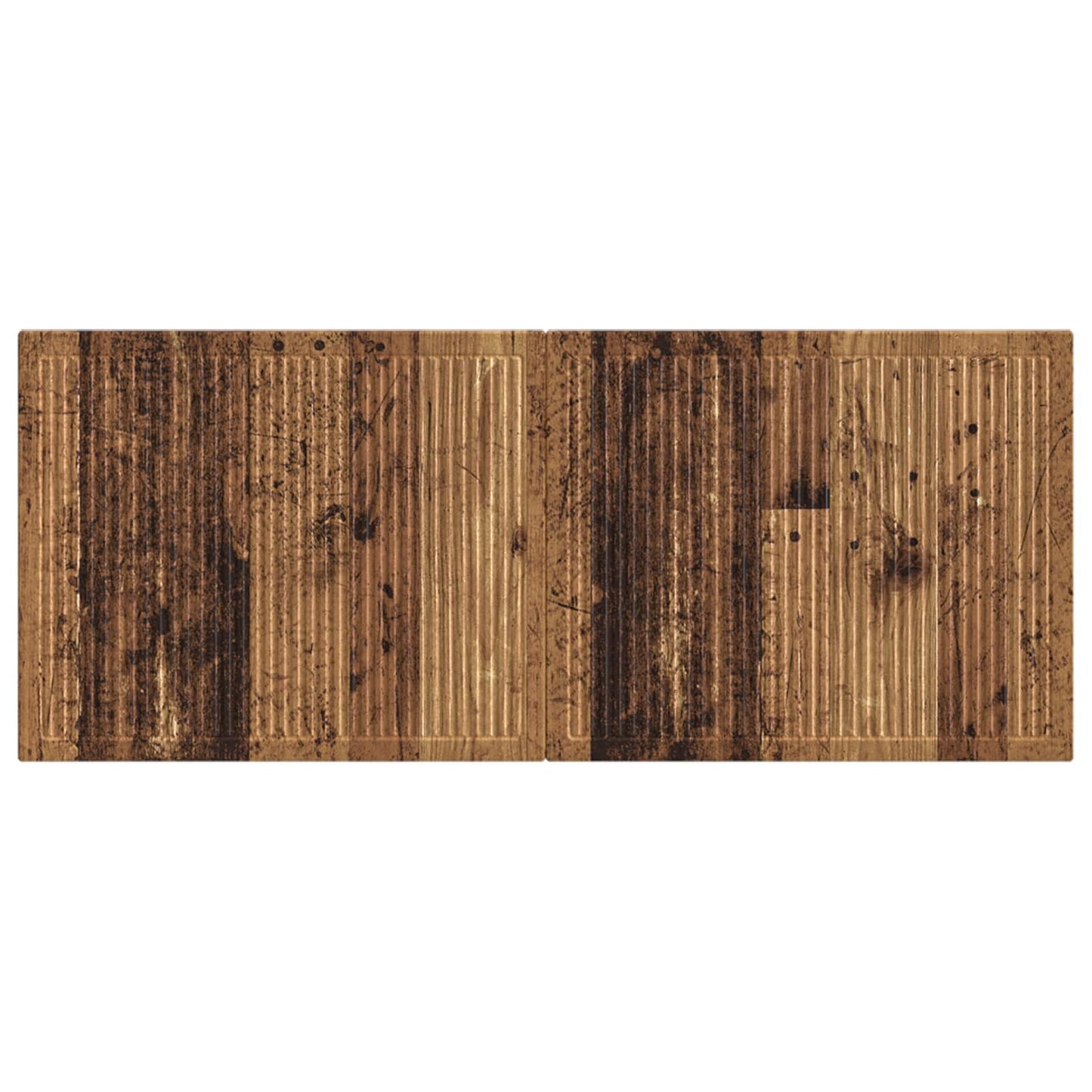 vidaXL Wall-Mounted Headboard EDE Old Wood Engineered Wood 3