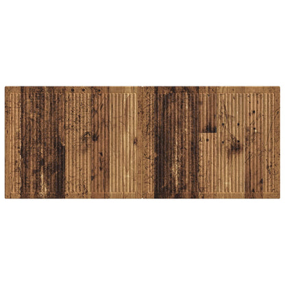 vidaXL Wall-Mounted Headboard EDE Old Wood Engineered Wood 3