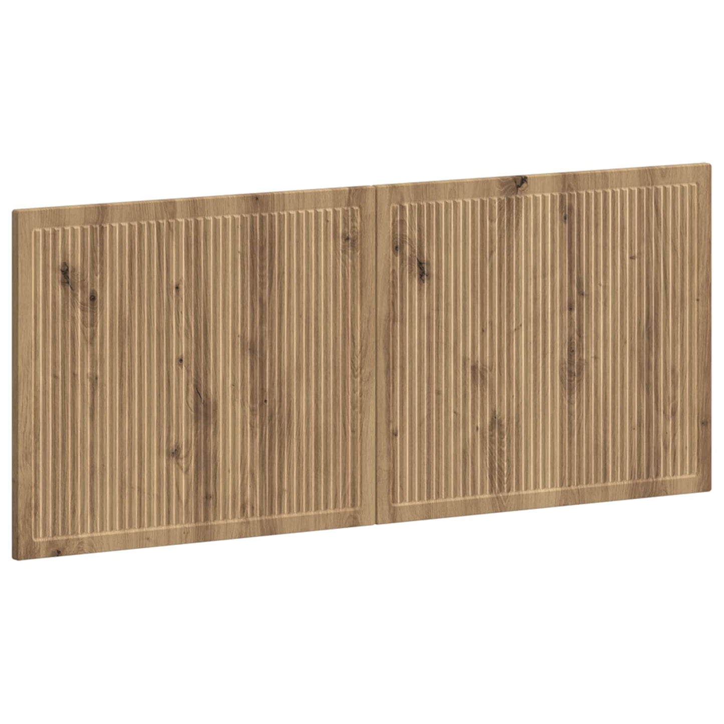 vidaXL Wall-Mounted Headboard EDE Artisan Oak Engineered Wood 2
