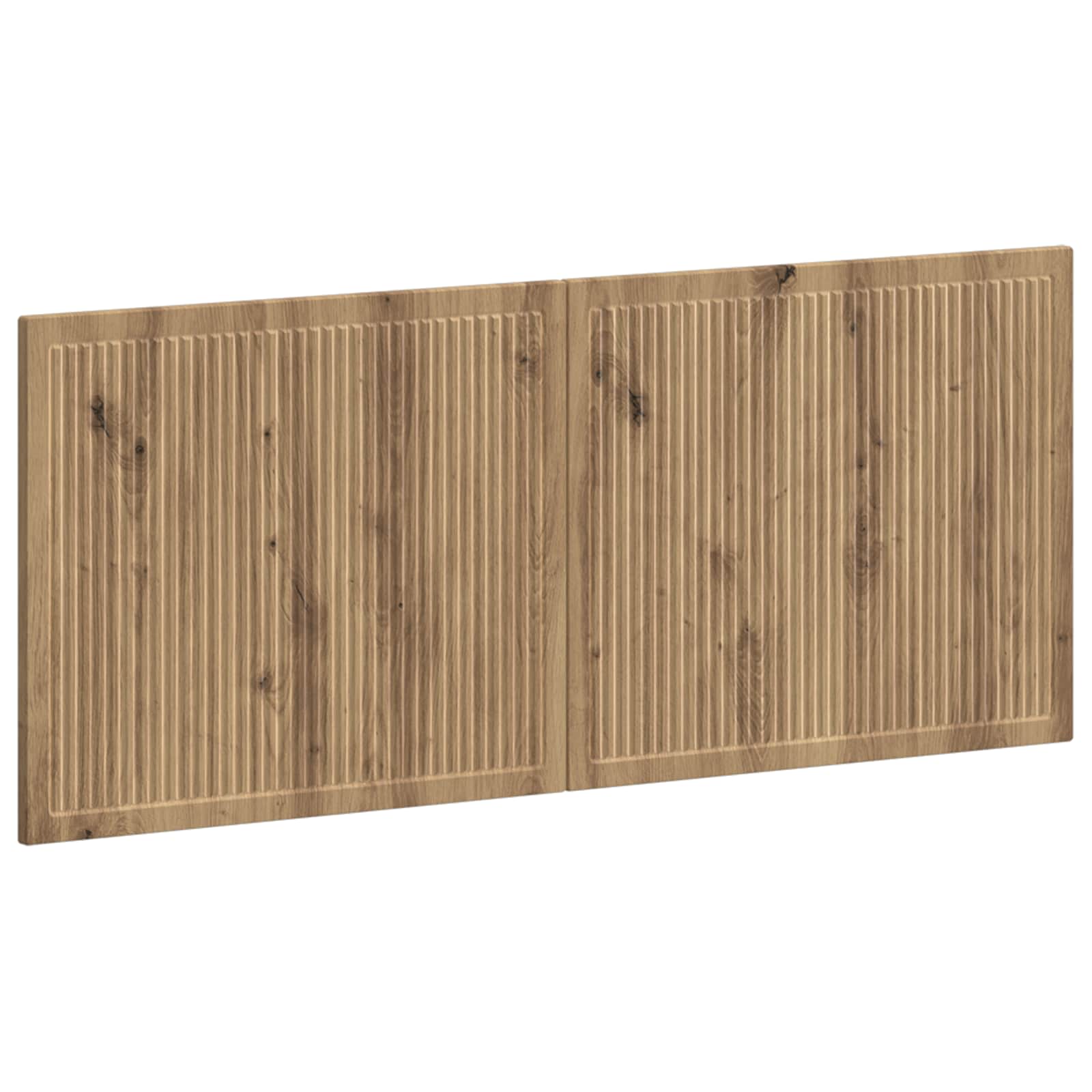 vidaXL Wall-Mounted Headboard EDE Artisan Oak Engineered Wood 2