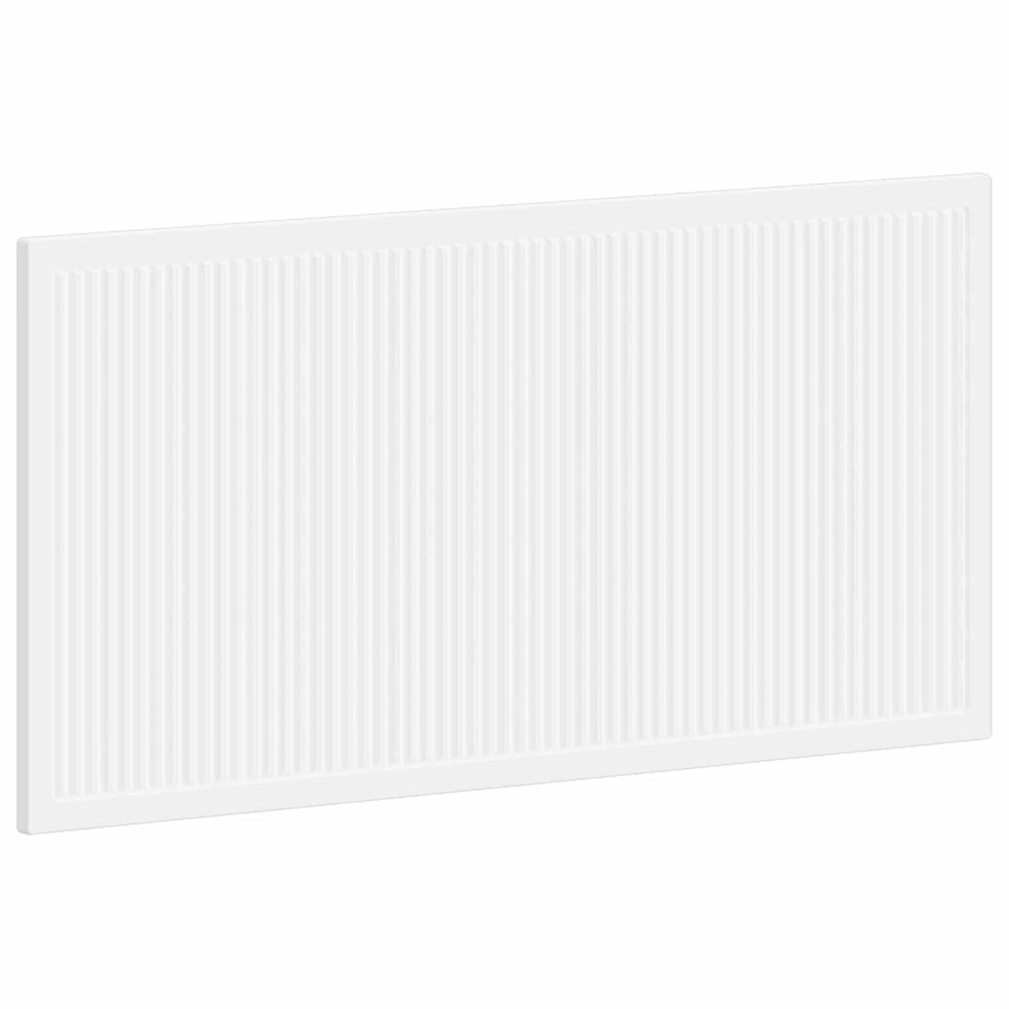 vidaXL Wall-Mounted Headboard EDE White Engineered Wood 2