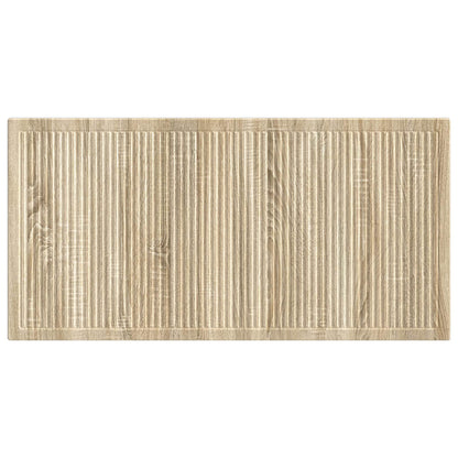vidaXL Wall-Mounted Headboard EDE Sonoma Oak Engineered Wood 3