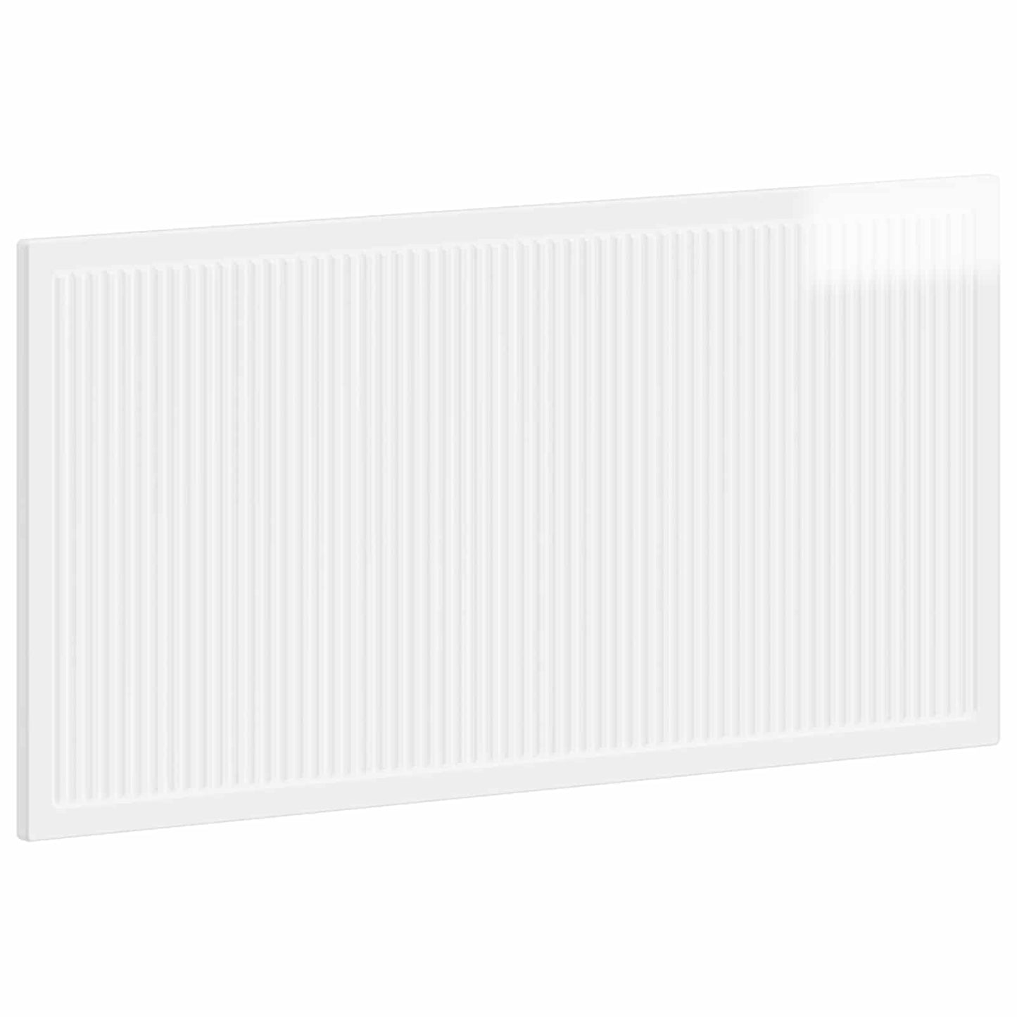 vidaXL Wall-Mounted Headboard EDE High Gloss White Engineered Wood 2