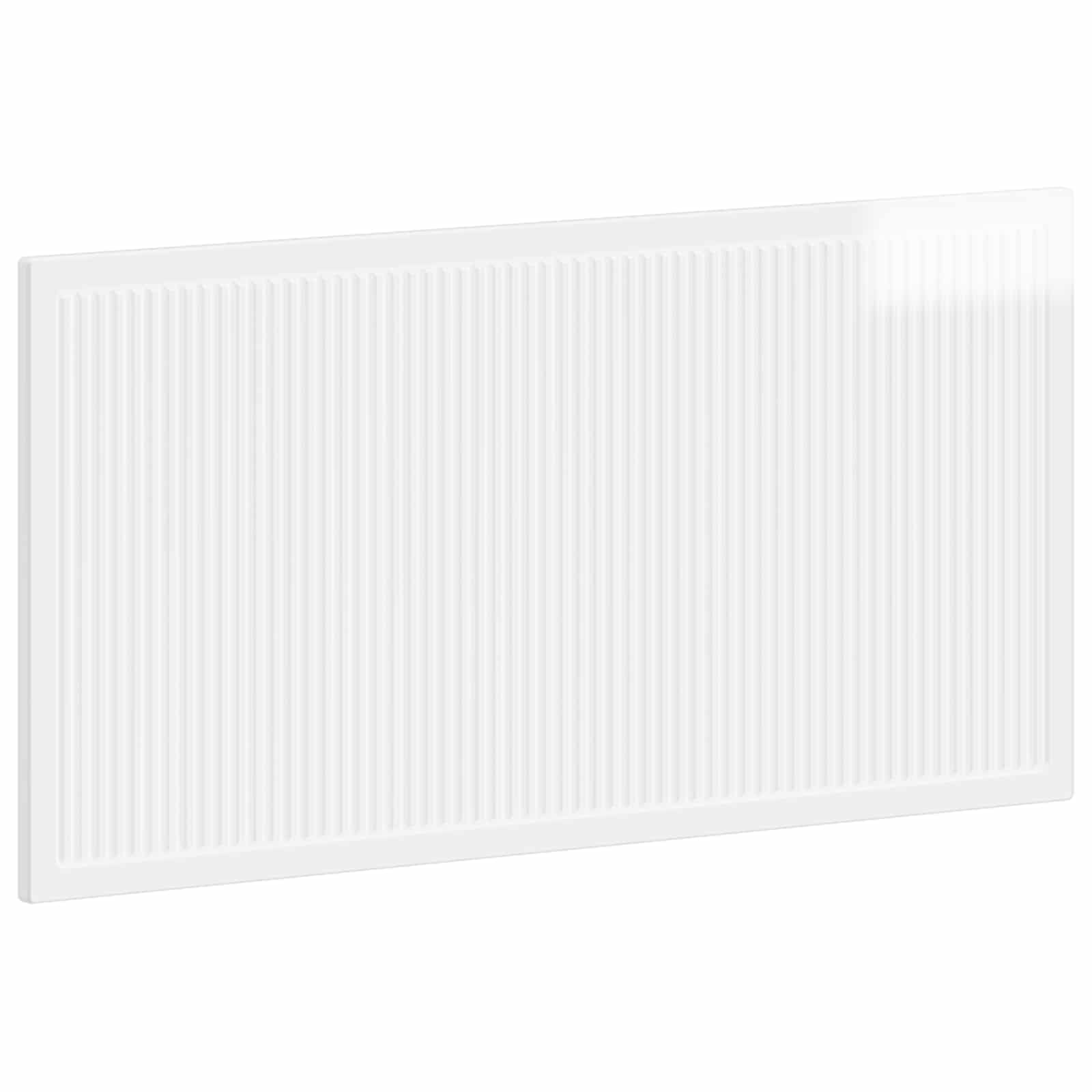 vidaXL Wall-Mounted Headboard EDE High Gloss White Engineered Wood 2