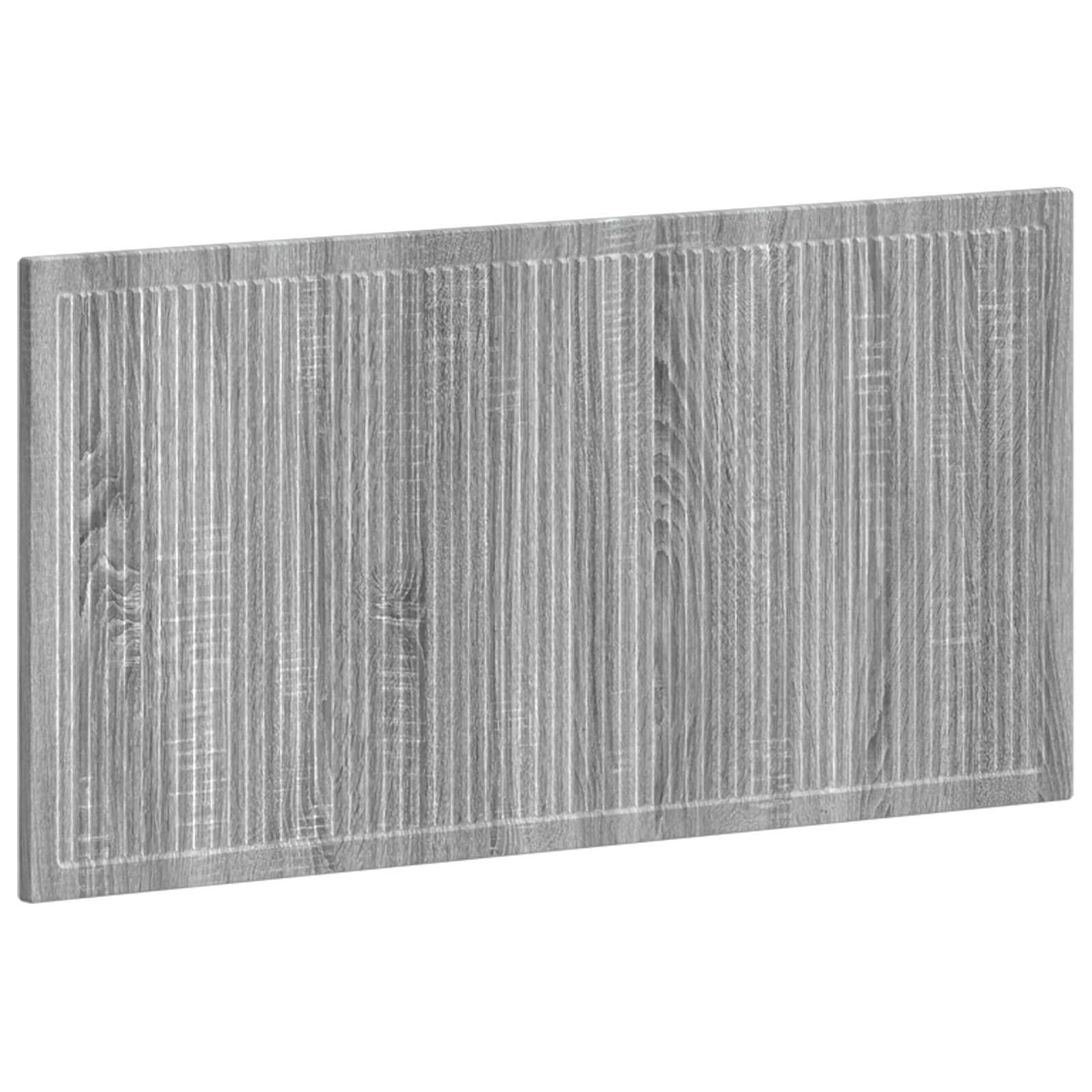 vidaXL Wall-Mounted Headboard EDE Grey Sonoma Engineered Wood 2