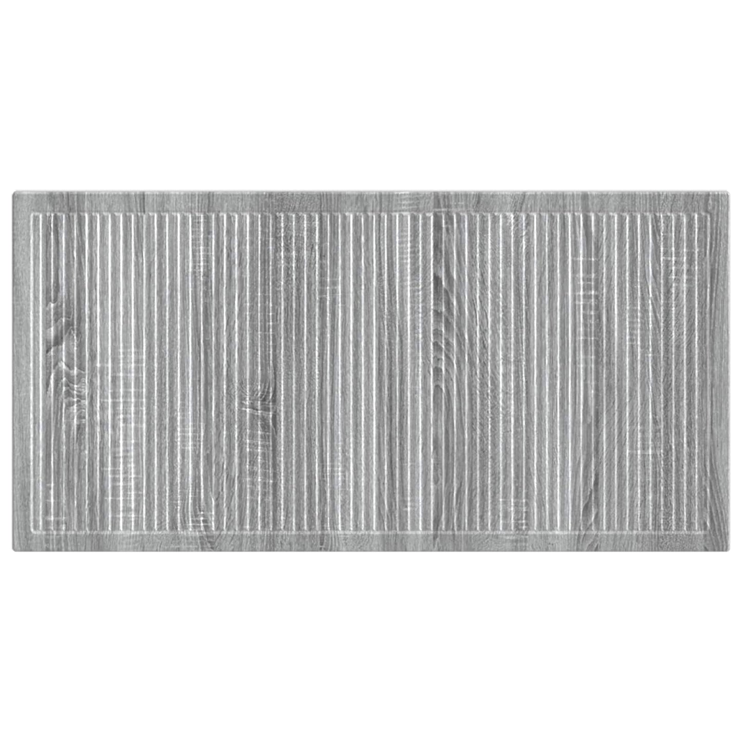 vidaXL Wall-Mounted Headboard EDE Grey Sonoma Engineered Wood 3