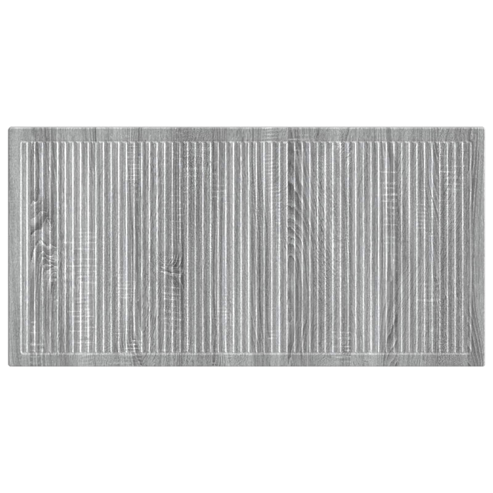 vidaXL Wall-Mounted Headboard EDE Grey Sonoma Engineered Wood 3