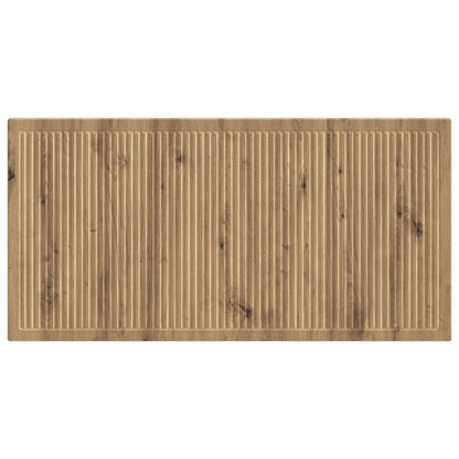 vidaXL Wall-Mounted Headboard EDE Artisan Oak Engineered Wood 3