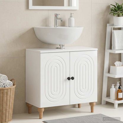 vidaXL Bathroom Sink Cabinet ALKMAAR 59.5 x 31.5x 59 cm