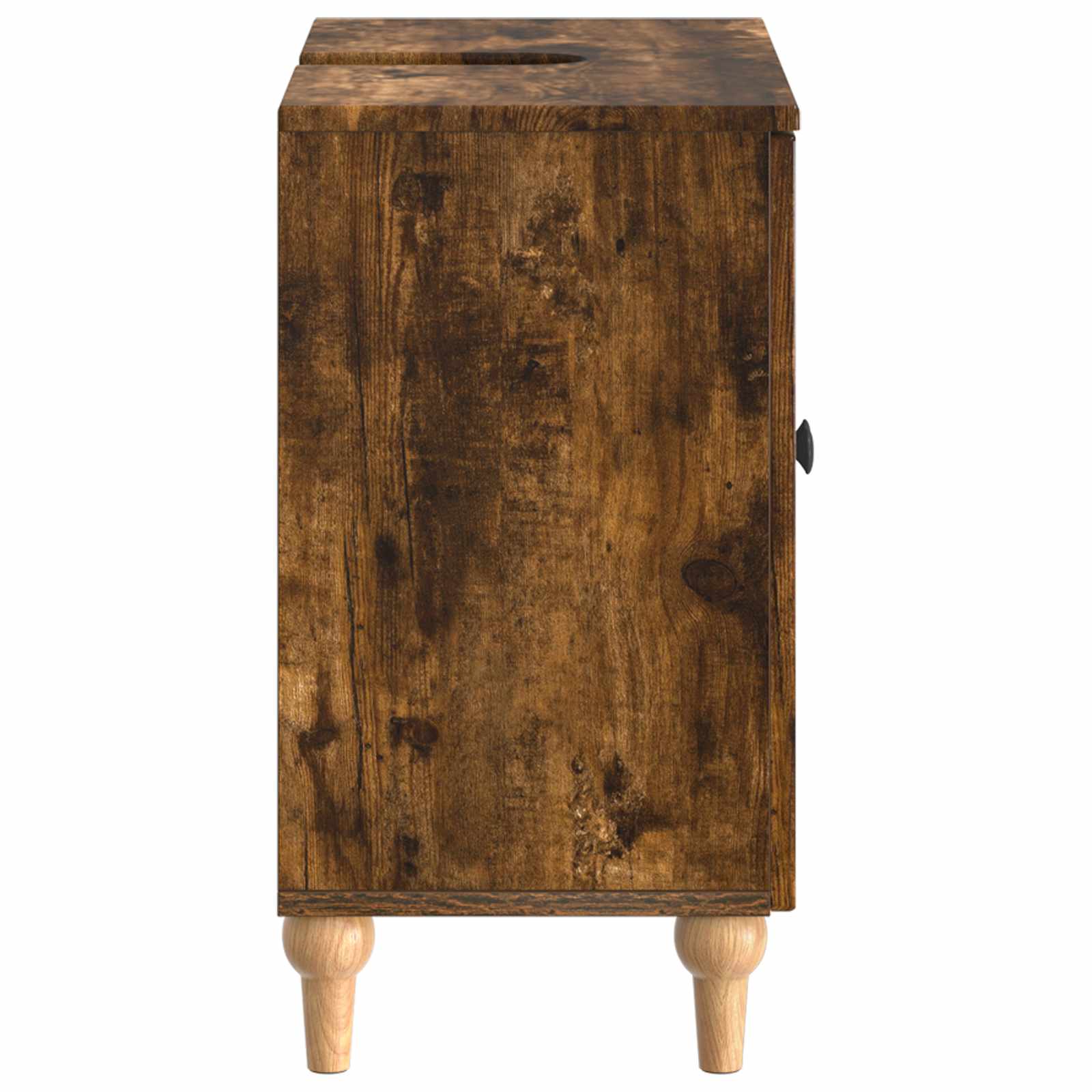 vidaXL Bathroom Sink Cabinet ALKMAAR Smoked Oak 59.5 x 31.5x 59 cm 5