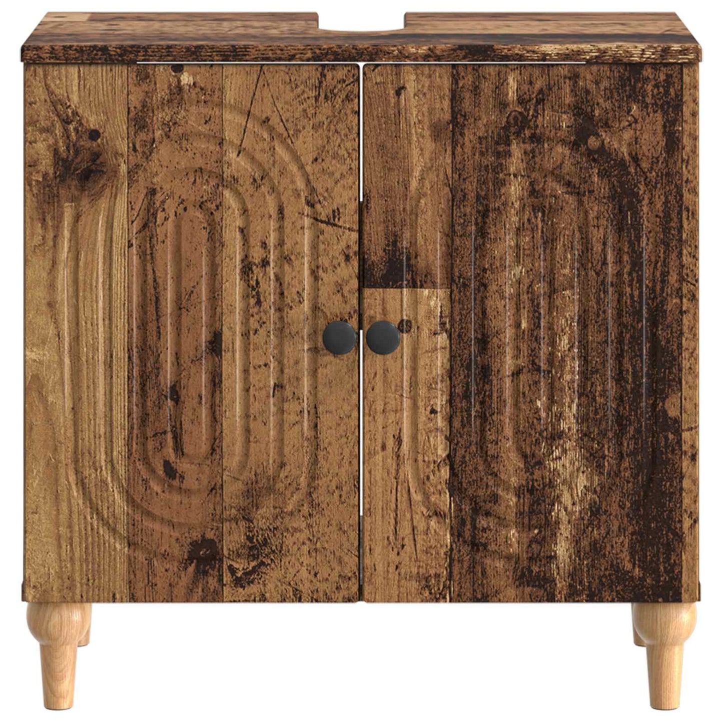 vidaXL Bathroom Sink Cabinet ALKMAAR Old Wood 59.5 x 31.5x 59 cm 4