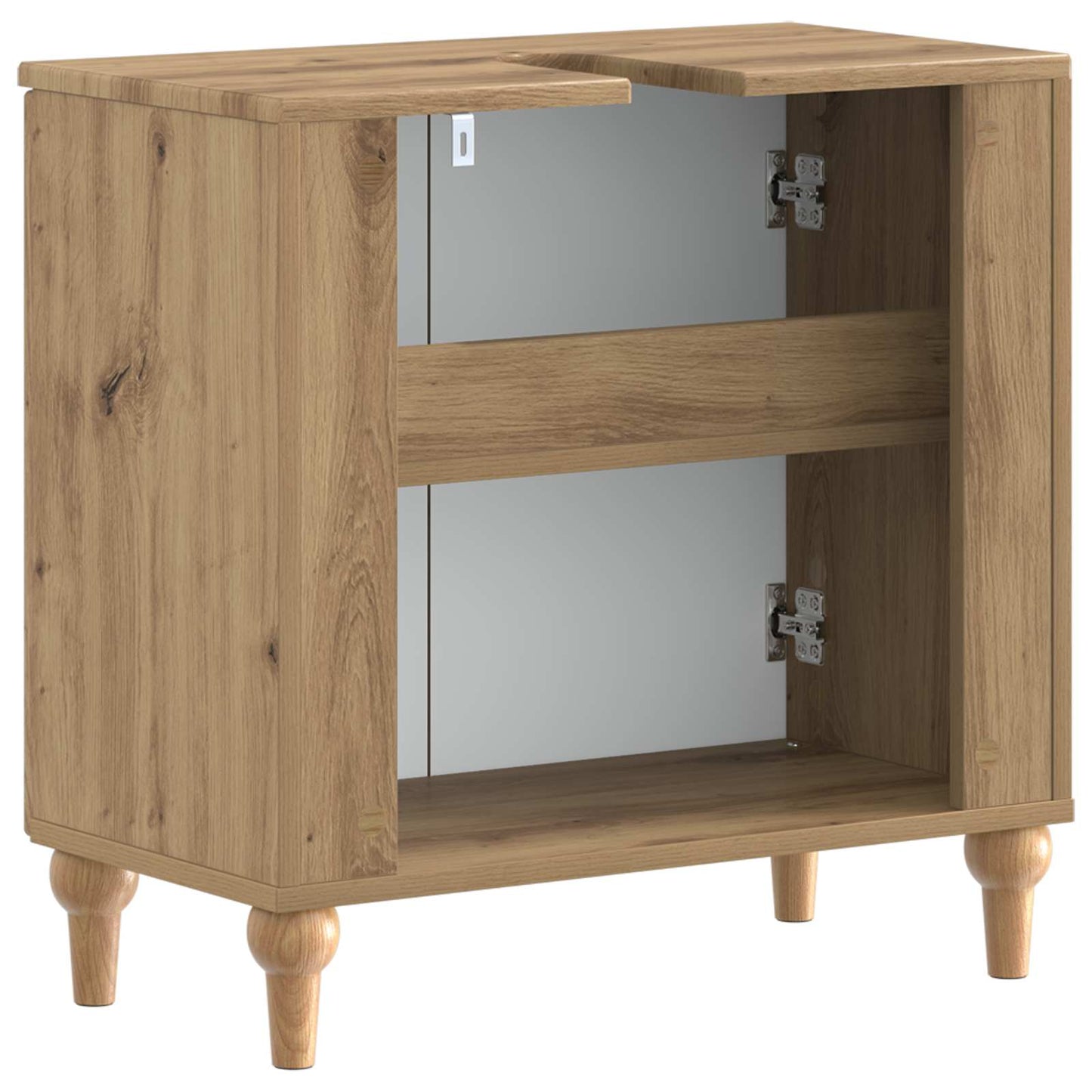 vidaXL Bathroom Sink Cabinet ALKMAAR Artisan Oak 59.5 x 31.5x 59 cm 6