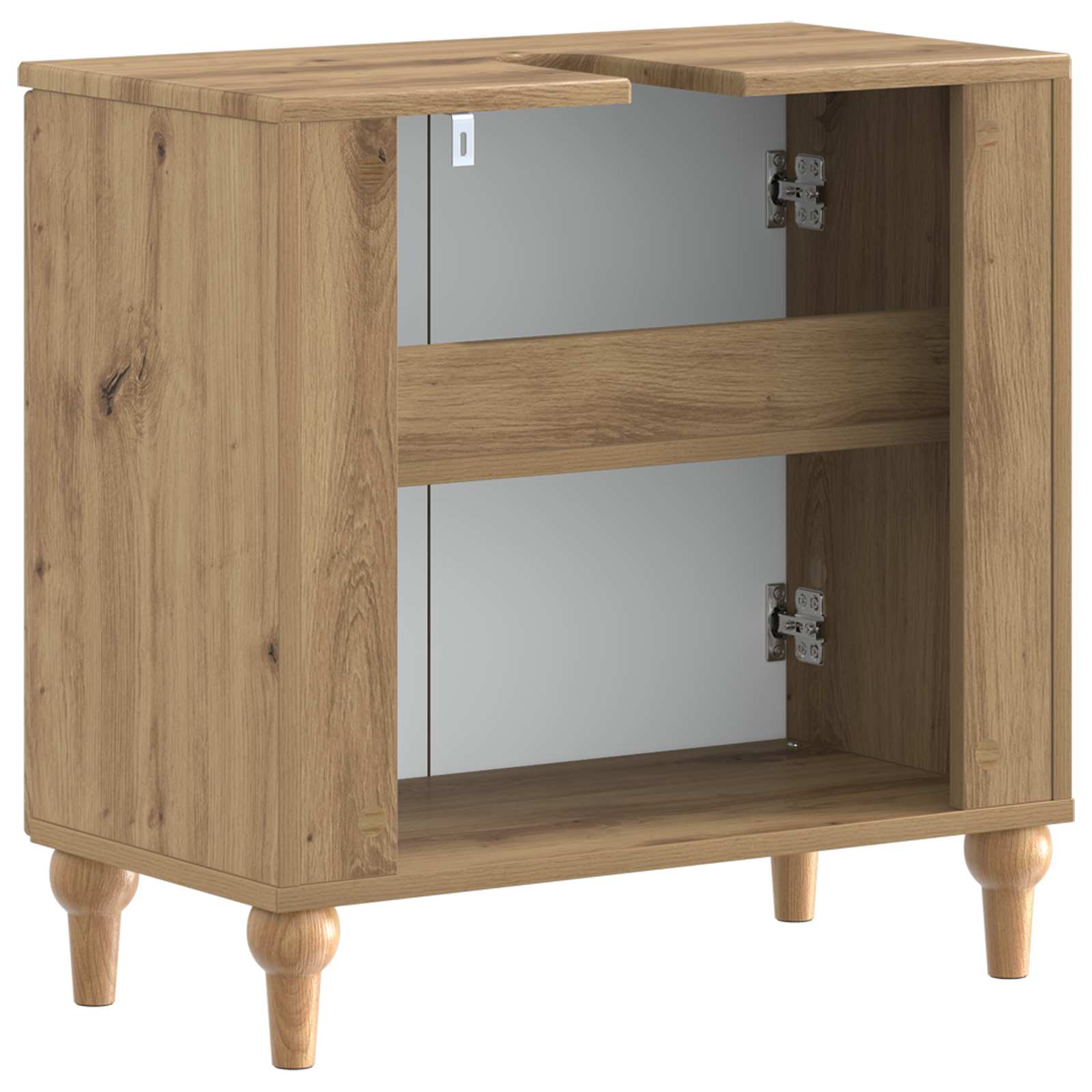vidaXL Bathroom Sink Cabinet ALKMAAR Artisan Oak 59.5 x 31.5x 59 cm 6