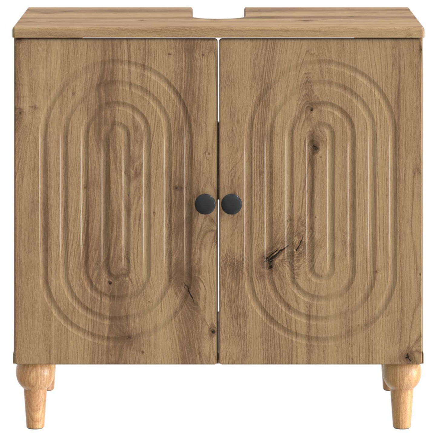 vidaXL Bathroom Sink Cabinet ALKMAAR Artisan Oak 59.5 x 31.5x 59 cm 4