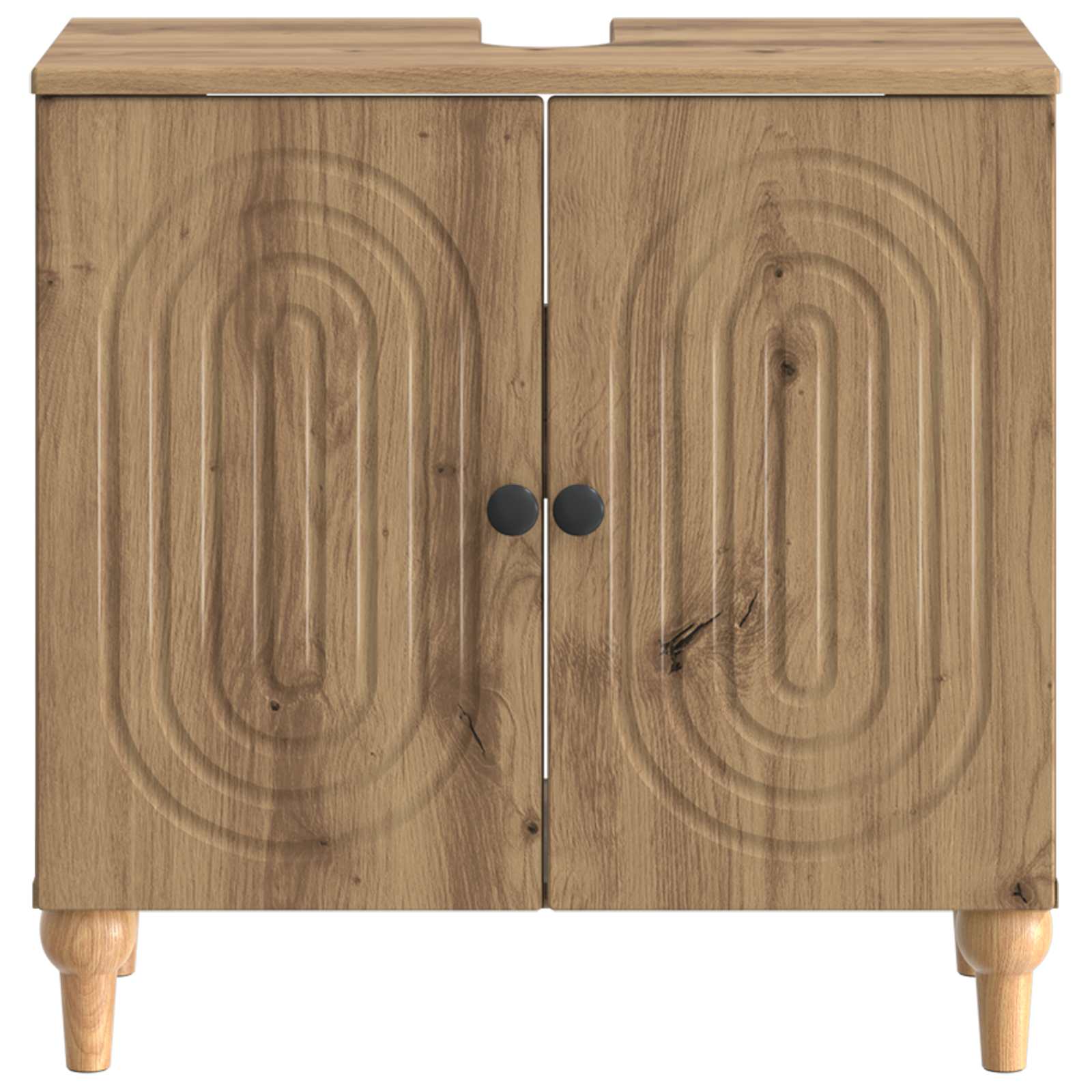 vidaXL Bathroom Sink Cabinet ALKMAAR Artisan Oak 59.5 x 31.5x 59 cm 4