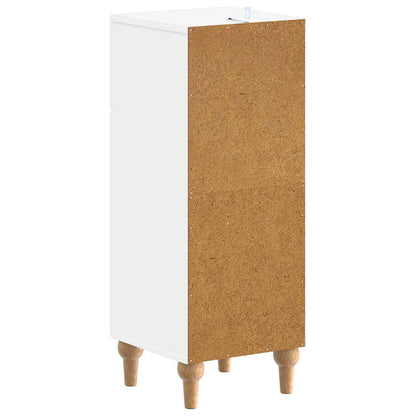 vidaXL Bathroom Storage Cainet ALKMAAR White 30 x 31 x 80 cm 6