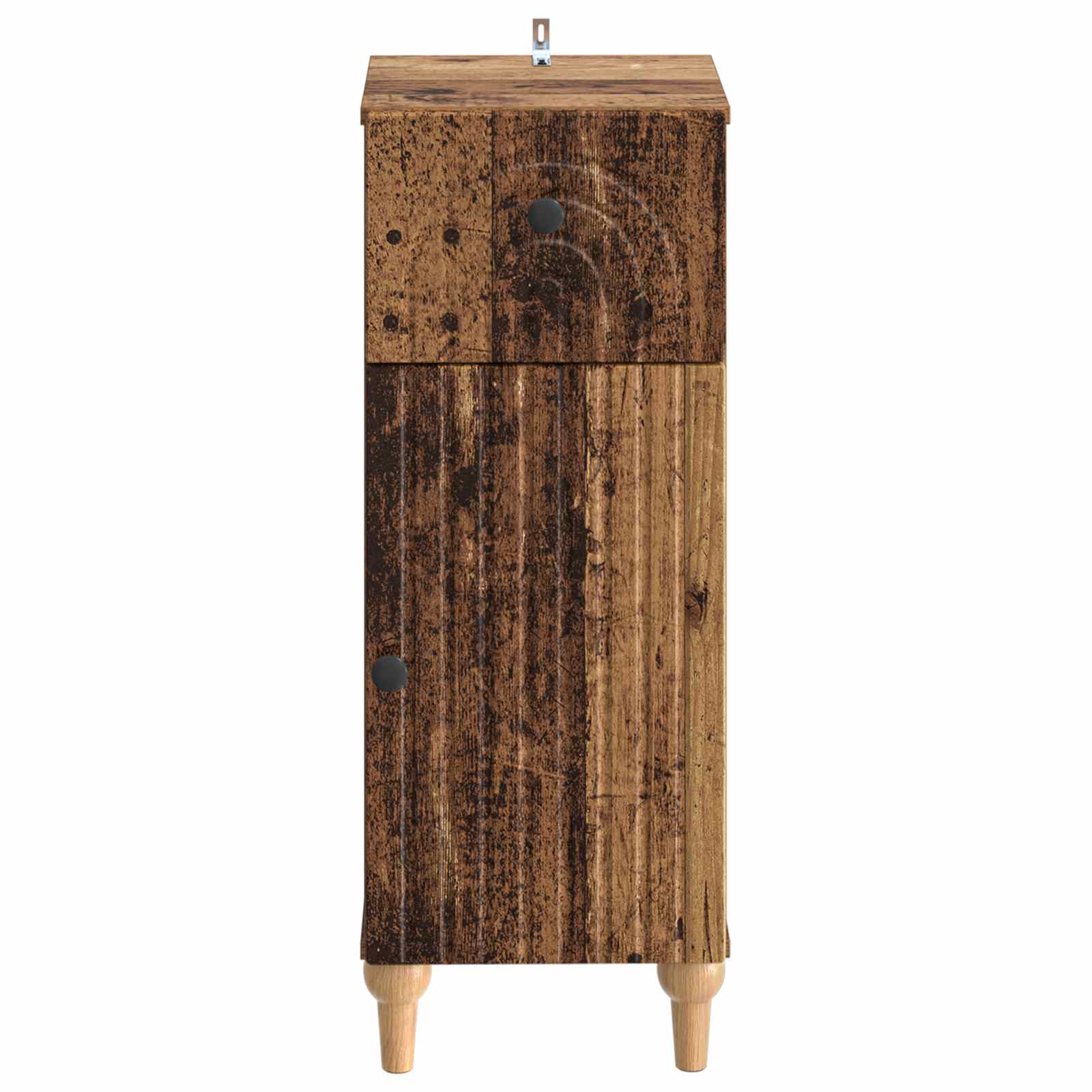 vidaXL Bathroom Storage Cainet ALKMAAR Old Wood 30 x 31 x 80 cm 4