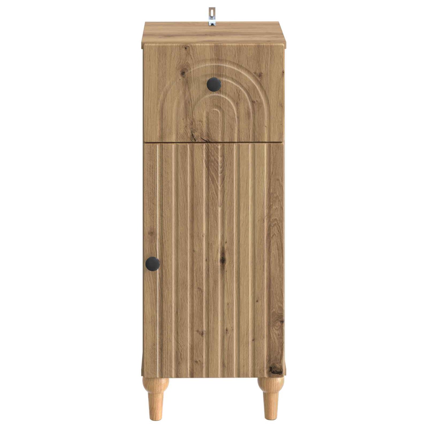 vidaXL Bathroom Storage Cainet ALKMAAR Artisan Oak 30 x 31 x 80 cm 4