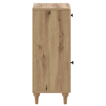 vidaXL Bathroom Storage Cainet ALKMAAR Artisan Oak 30 x 31 x 80 cm 5