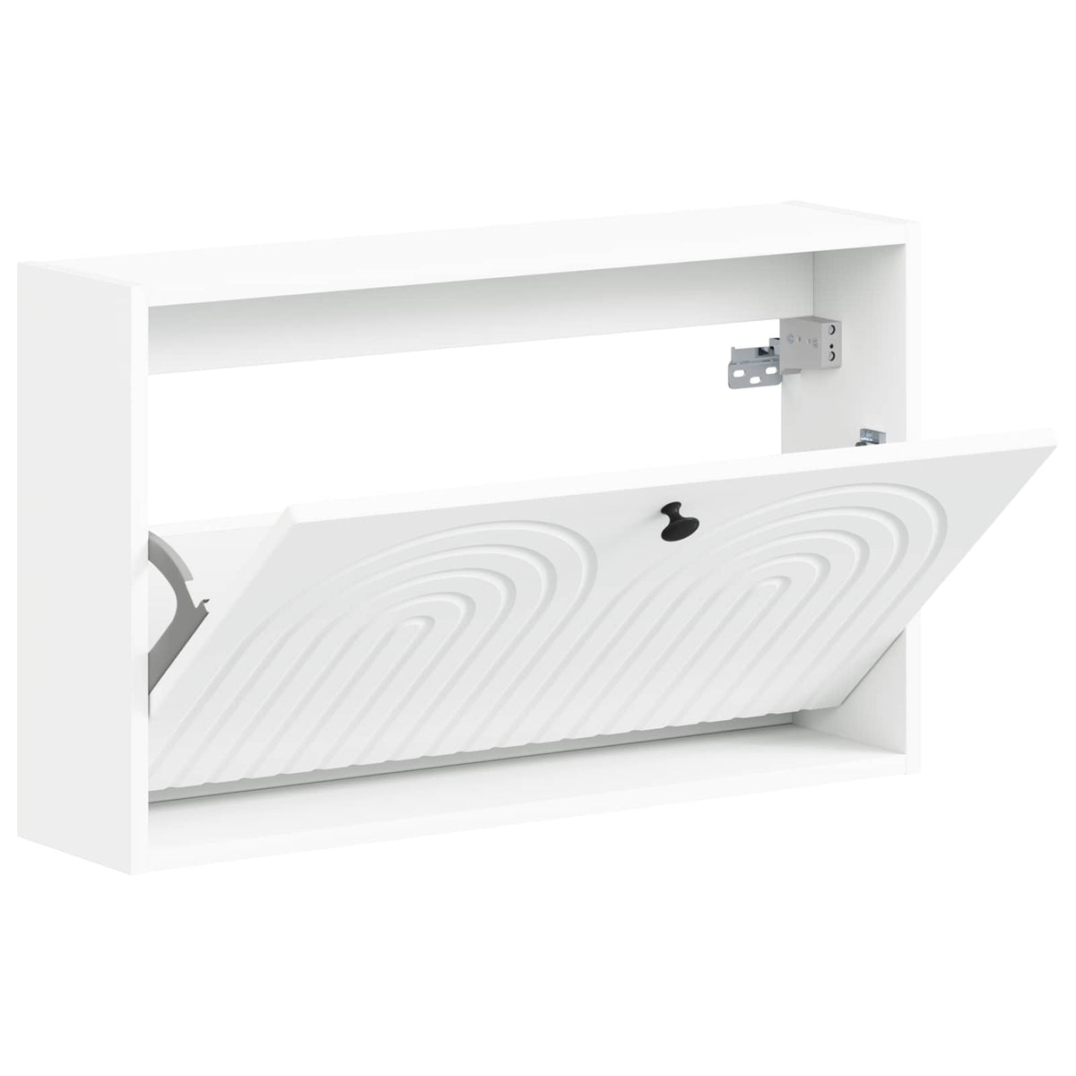 vidaXL Wall-Mounted Shoe Cabinet ALKMAAR 71 x 17 x 43 cm White 3