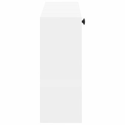 vidaXL Wall-Mounted Shoe Cabinet ALKMAAR 71 x 17 x 43 cm White 5