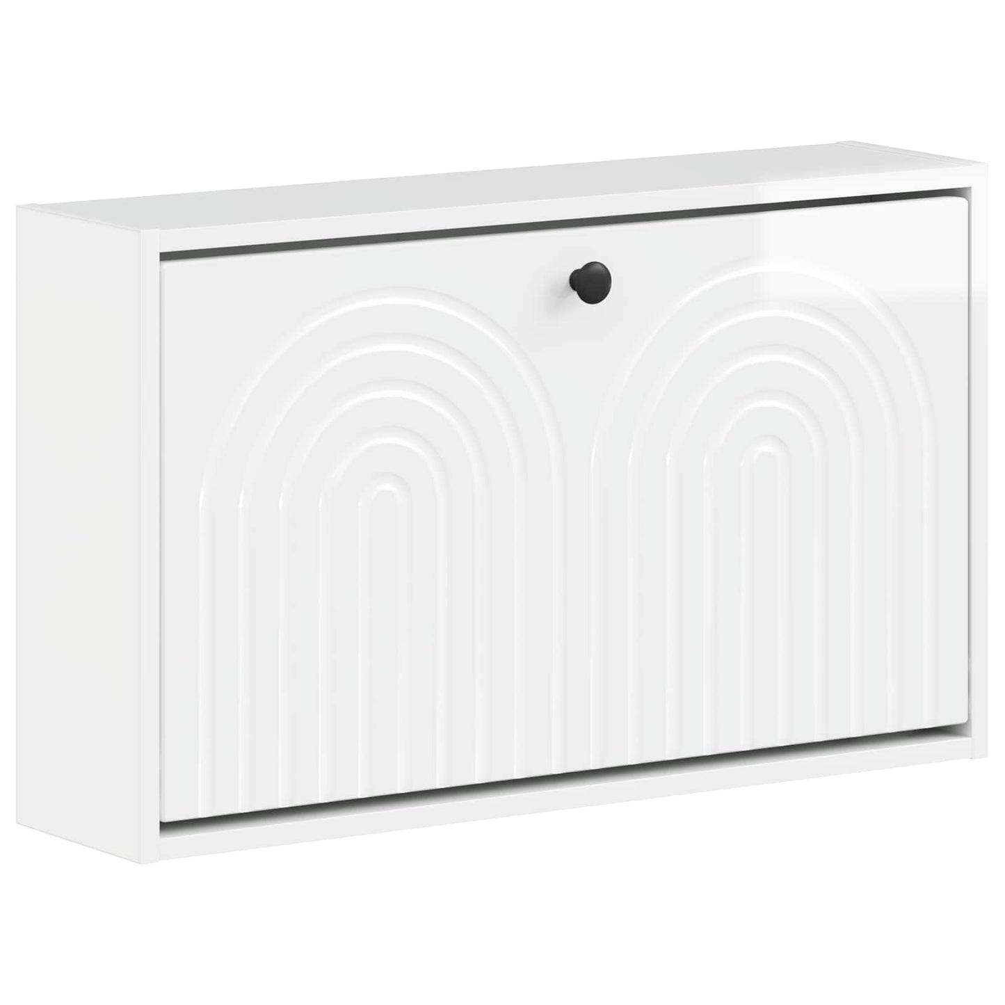 vidaXL Wall-Mounted Shoe Cabinet ALKMAAR 71 x 17 x 43 cm 2