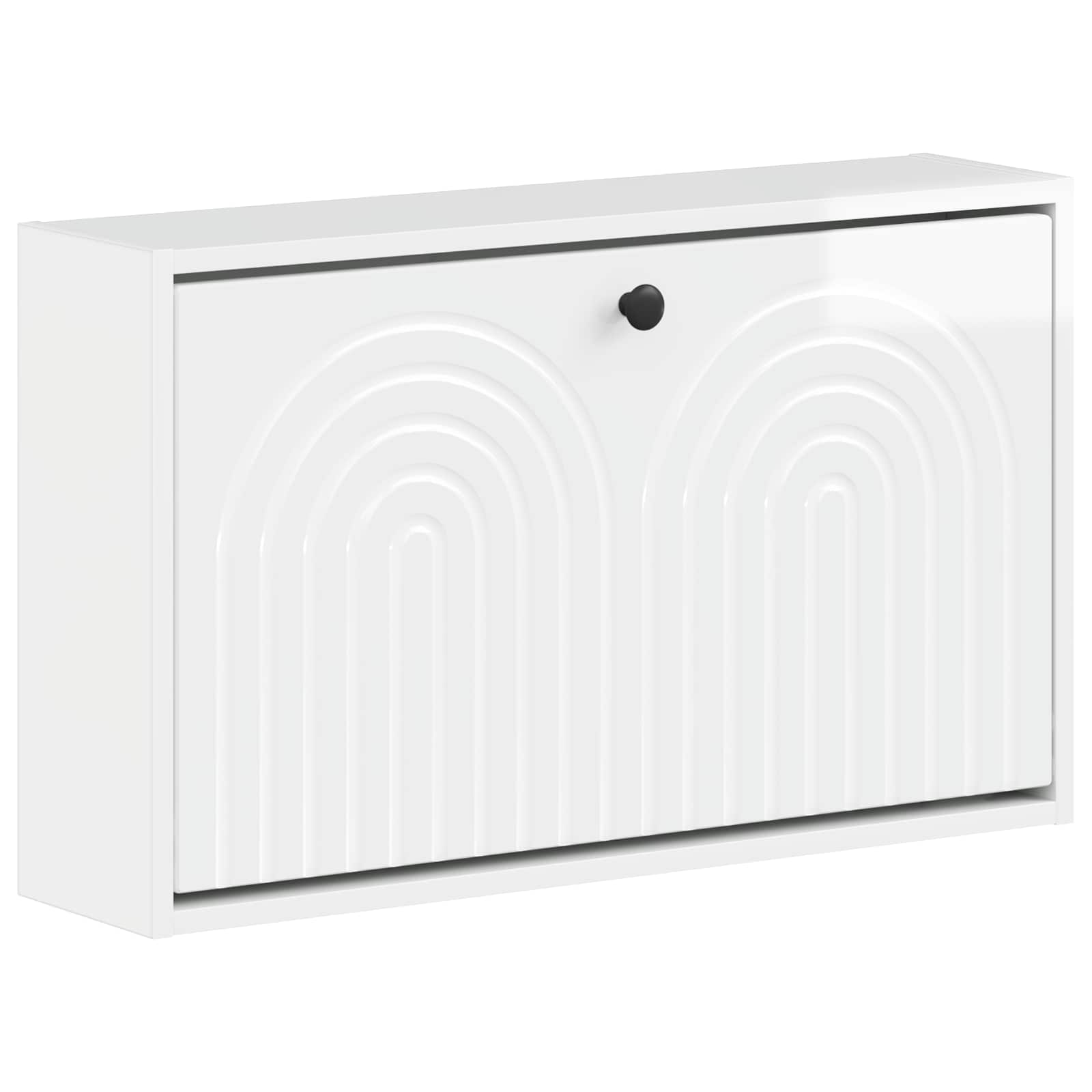 vidaXL Wall-Mounted Shoe Cabinet ALKMAAR 71 x 17 x 43 cm 2
