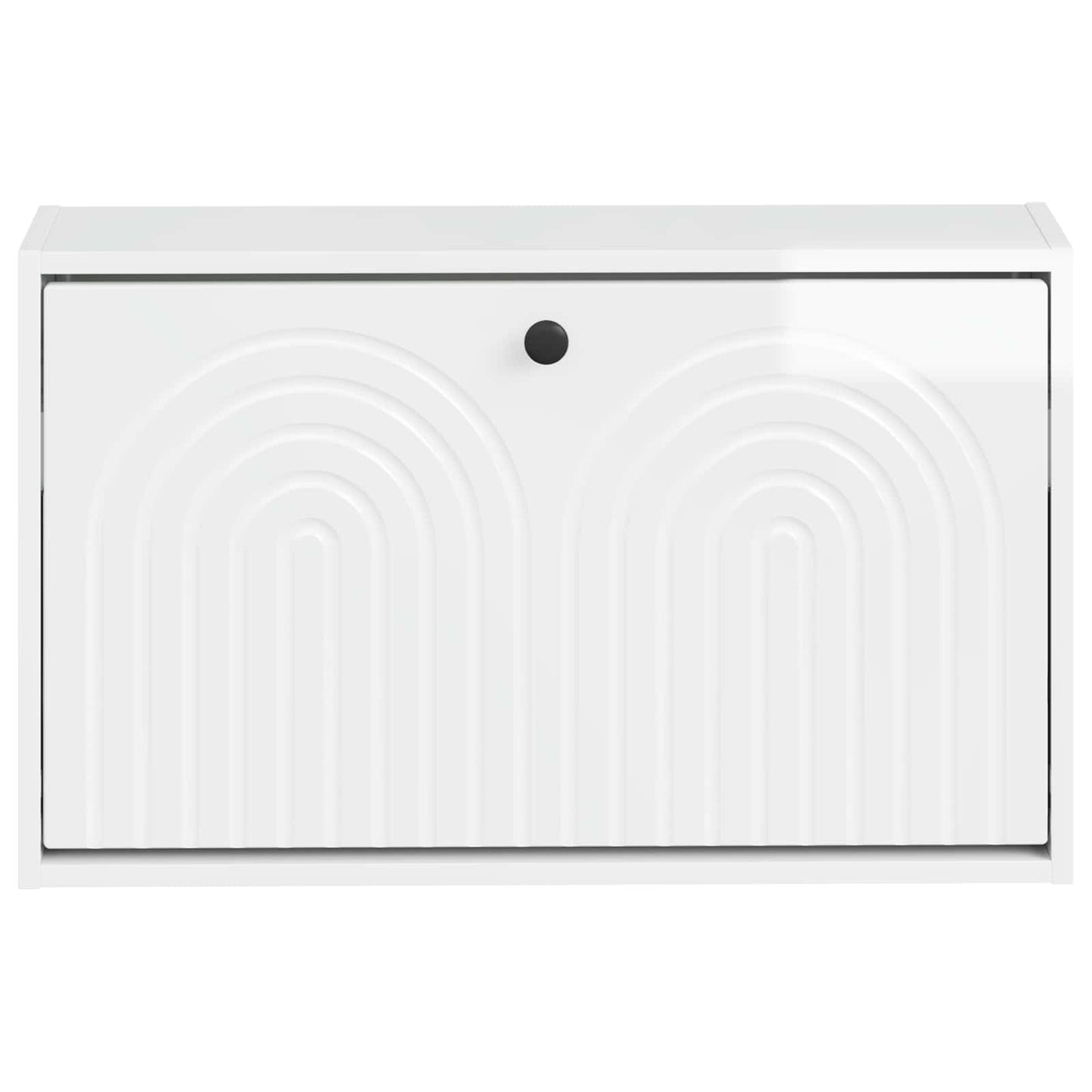 vidaXL Wall-Mounted Shoe Cabinet ALKMAAR 71 x 17 x 43 cm 4