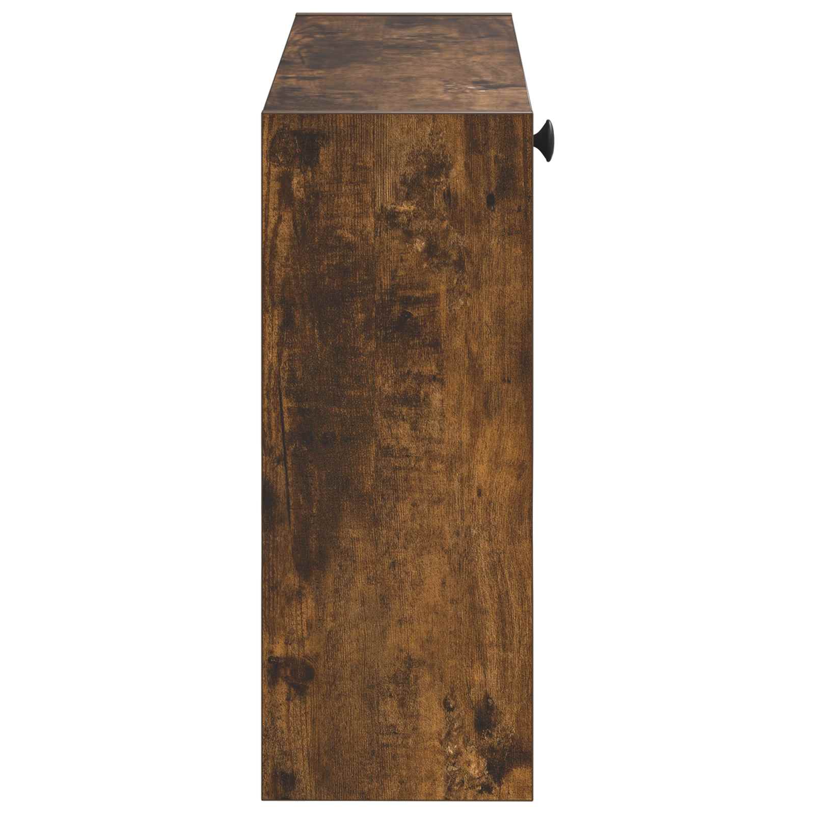 vidaXL Wall-Mounted Shoe Cabinet ALKMAAR 71 x 17 x 43 cm Smoked Oak 5