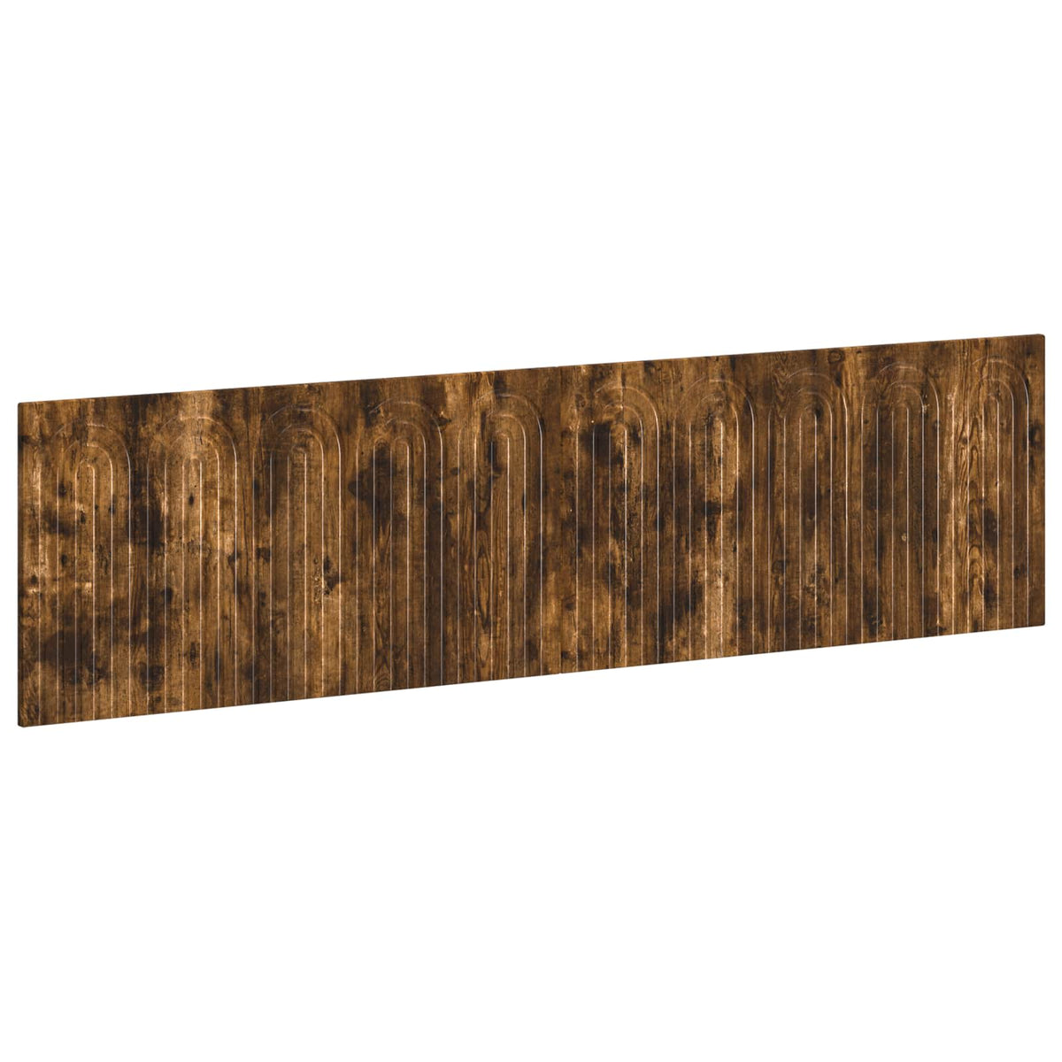 vidaXL Wall-Mounted Headboard ALKMAAR Smoked Oak Engineered Wood 2