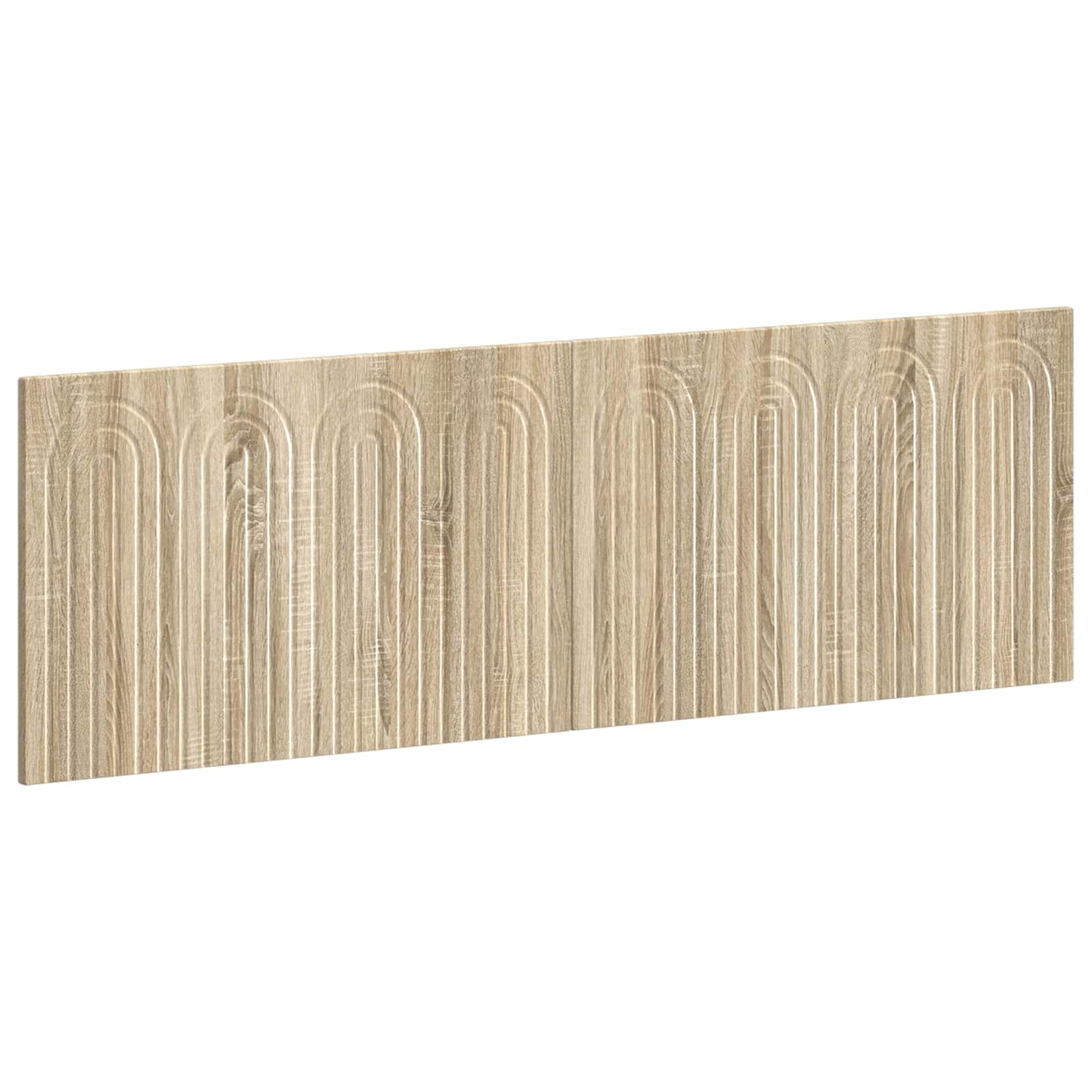 vidaXL Wall-Mounted Headboard ALKMAAR Sonoma Oak Engineered Wood 2