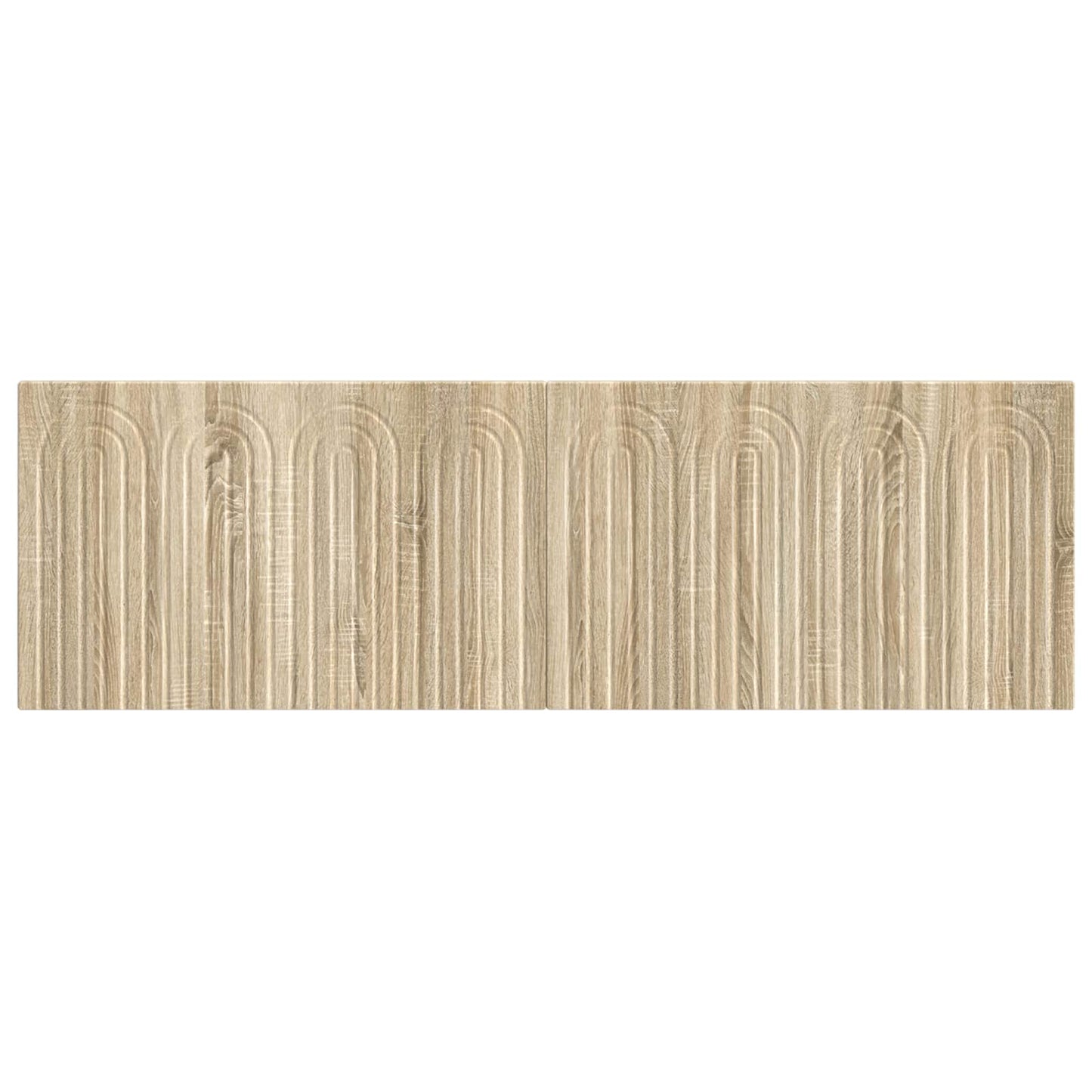 vidaXL Wall-Mounted Headboard ALKMAAR Sonoma Oak Engineered Wood 3