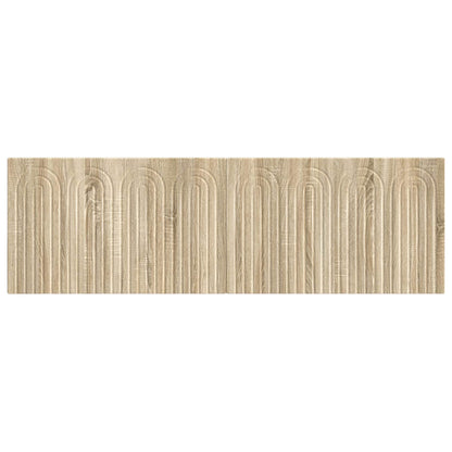vidaXL Wall-Mounted Headboard ALKMAAR Sonoma Oak Engineered Wood 3