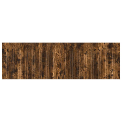 vidaXL Wall-Mounted Headboard ALKMAAR Smoked Oak Engineered Wood 3