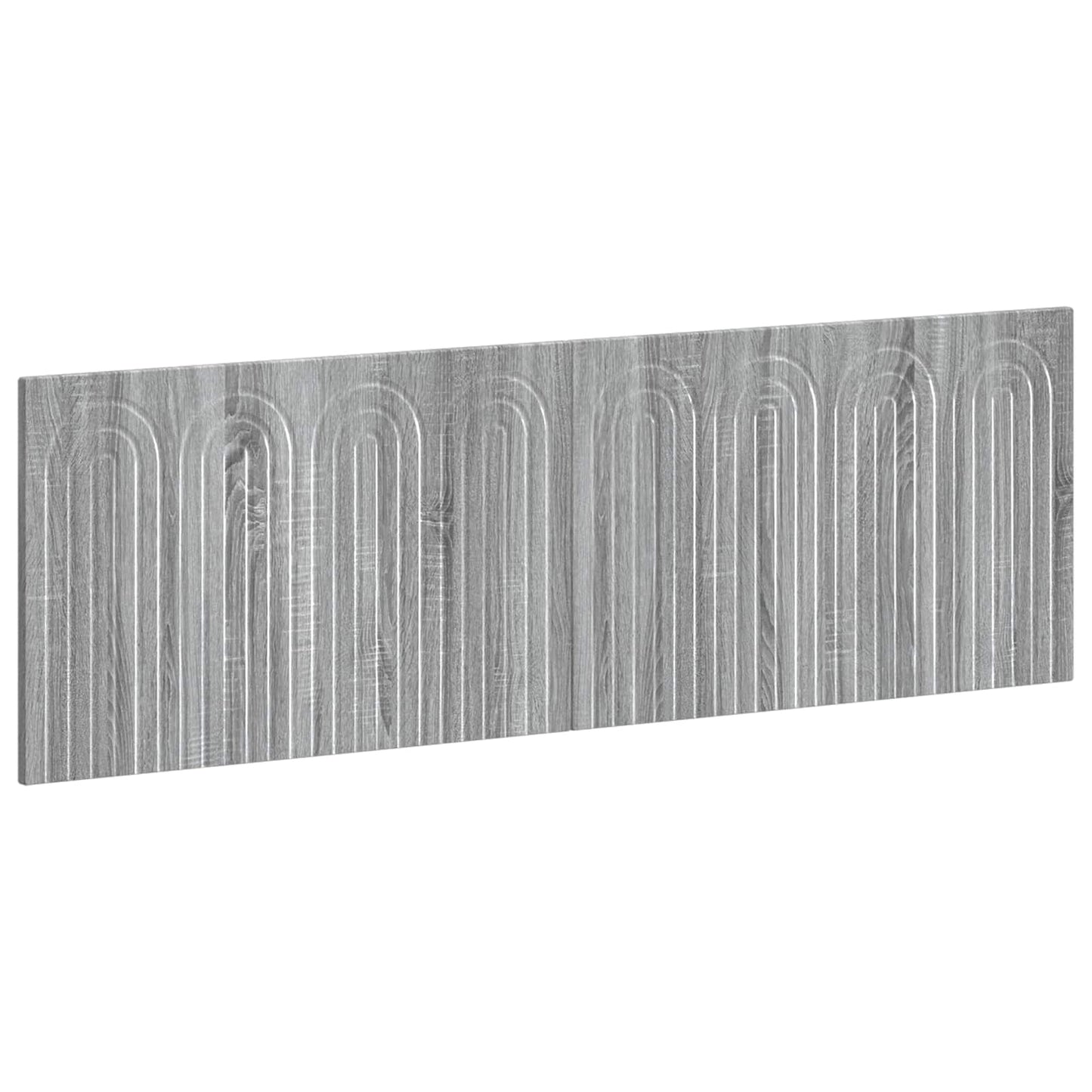 vidaXL Wall-Mounted Headboard ALKMAAR Grey Sonoma Engineered Wood 2