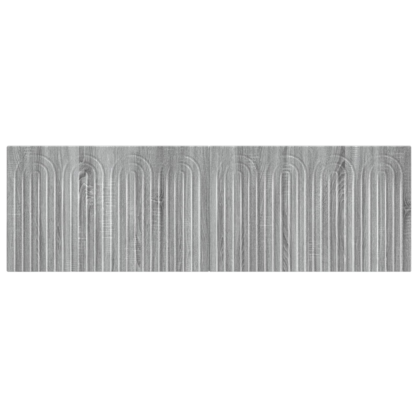 vidaXL Wall-Mounted Headboard ALKMAAR Grey Sonoma Engineered Wood 3
