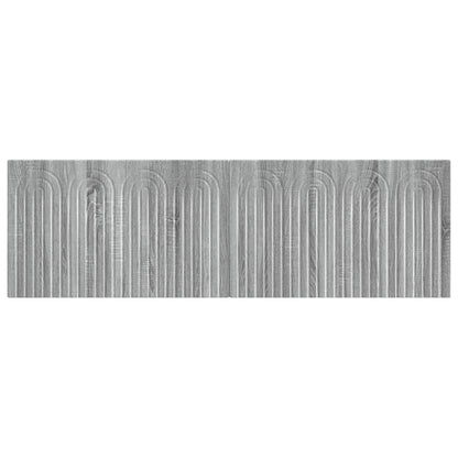 vidaXL Wall-Mounted Headboard ALKMAAR Grey Sonoma Engineered Wood 3
